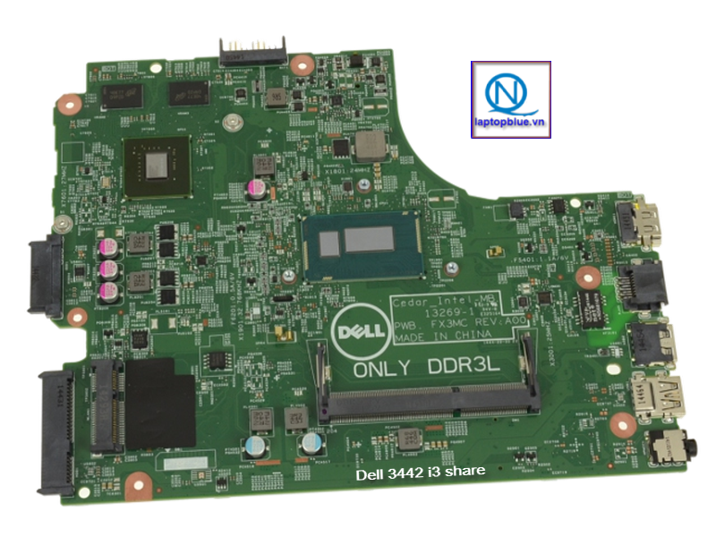 Mainboard Laptop Dell 14 3442 VGA Share core i3