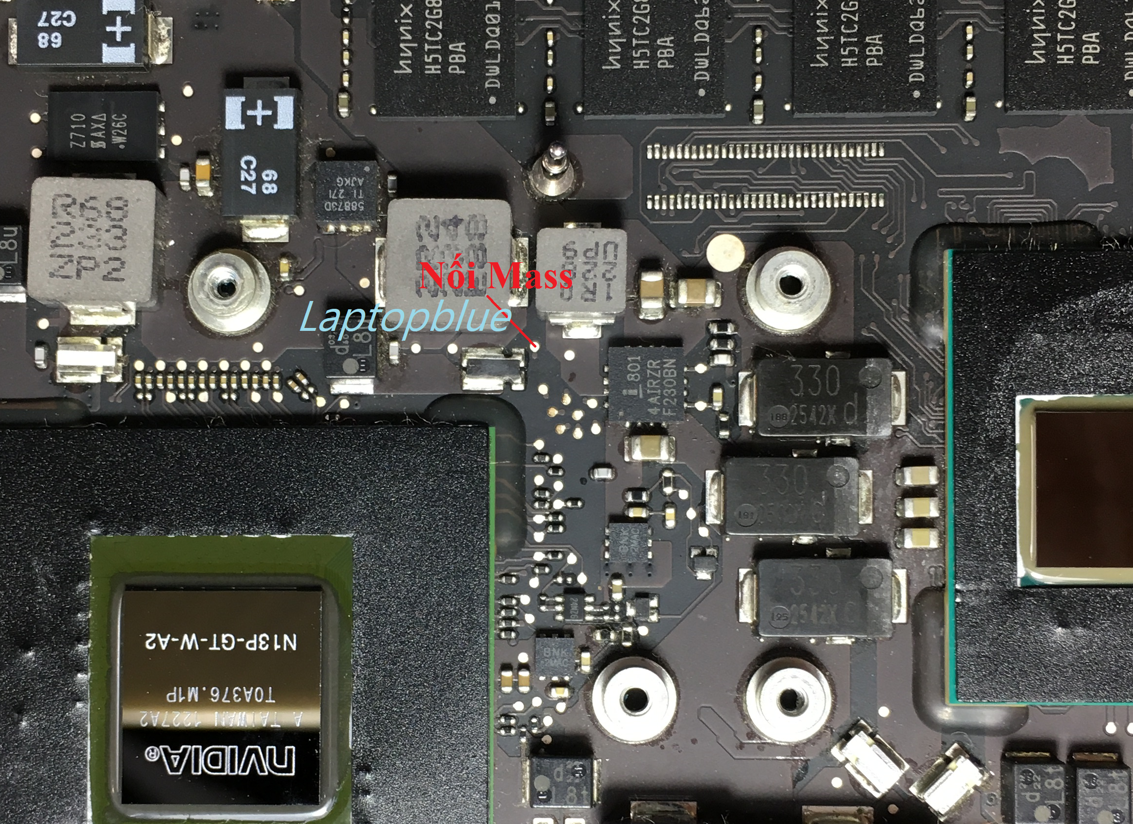 Chuyển VGA MacBook A1398 820-3332-A (2012)