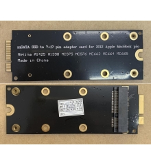 Adapter chuyển SSD mSATA sang chuẩn 7+17 pin cho MacBook Pro A1425 / A1398 (2012)