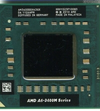 CPU A6-3400M AMD
